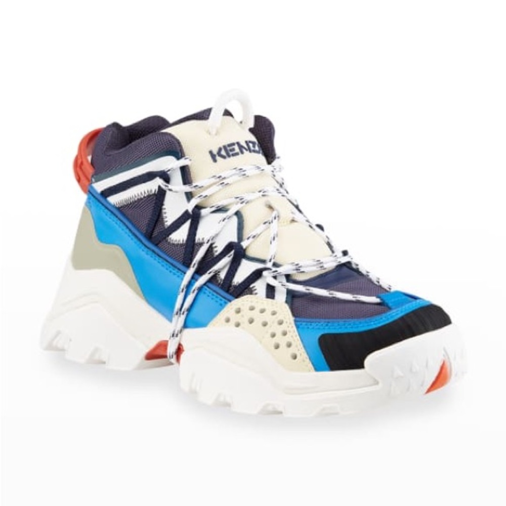 Kenzo Multicolor High-Top Sneakers